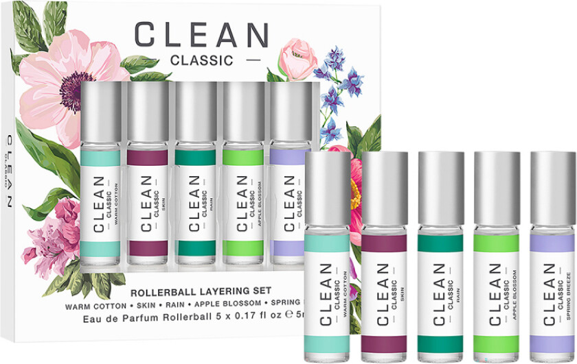 Clean Classic Spring Eau De Parfum Gift Set 5x5ml