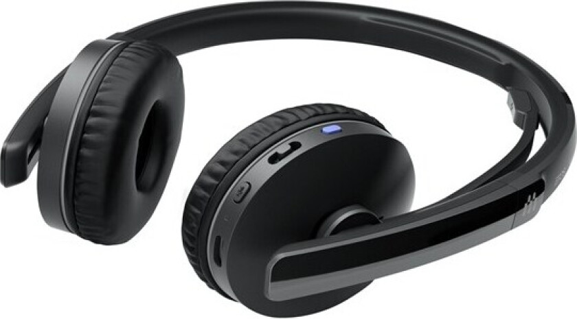Epos Adapt 261 Hodesett Usb-c, Usb-c Via Bluetooth-adapter Microsoft Teams, Optimert For Uc Stereo Svart