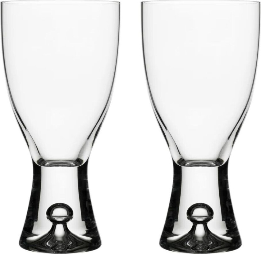 iittala Tapio hvitvinsglass 18 cl 2-stk. Klar