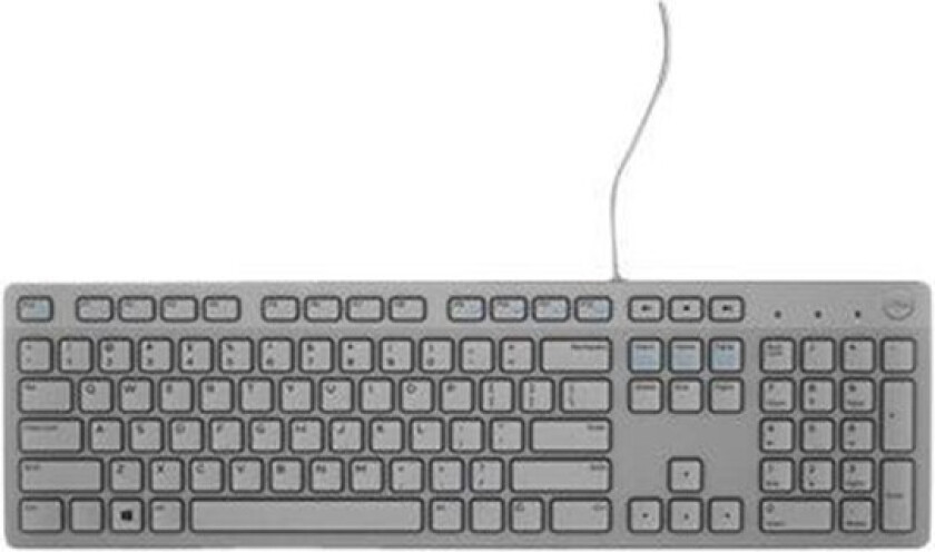 KB216 - Tastatur - Nordisk - Grå