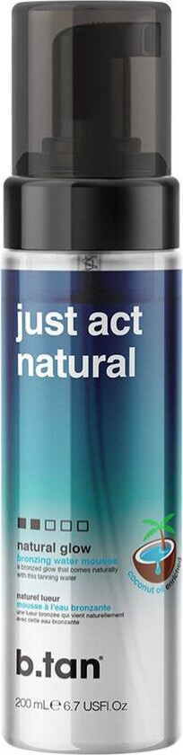 Just Act Natural Bronzing Water Mousse 200 ml