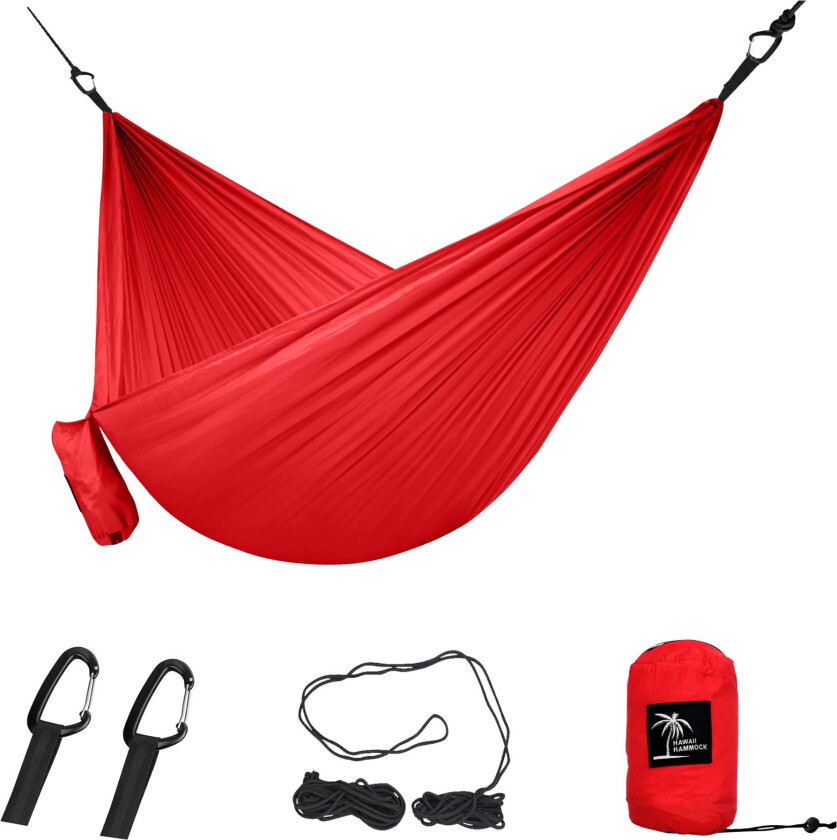 Bilde av Single hammock, hengekøye RED