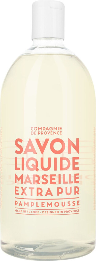 Compagnie de Provence   Liquid Marseille Soap Refill Pink Grapefruit 1