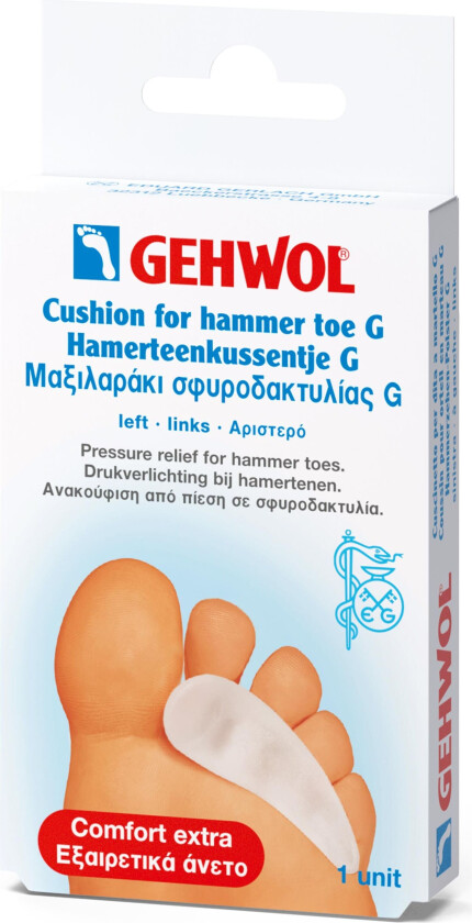 Cushion Hammer Toe G – venstre, 1 stk