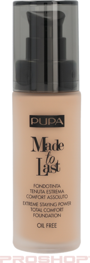 Pupa Made To Last Foundation - 040 Medium Beige