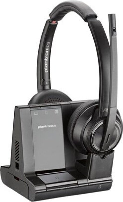 Hp Savi 8200 Series W8220-m Hodesett Optimert For Ms Teams Stereo Svart