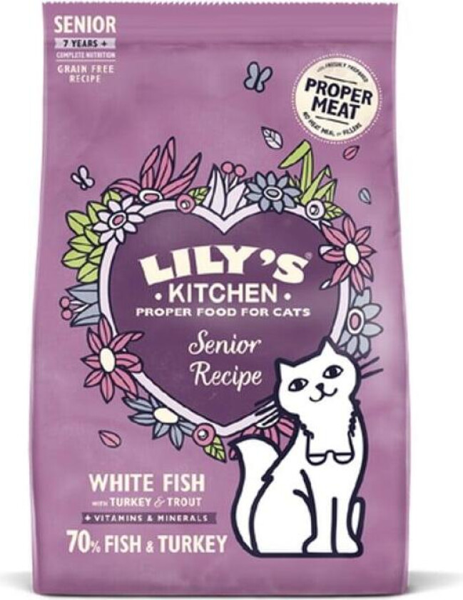 Bilde av Senior Recipe Tørrfôr til katt 800 g