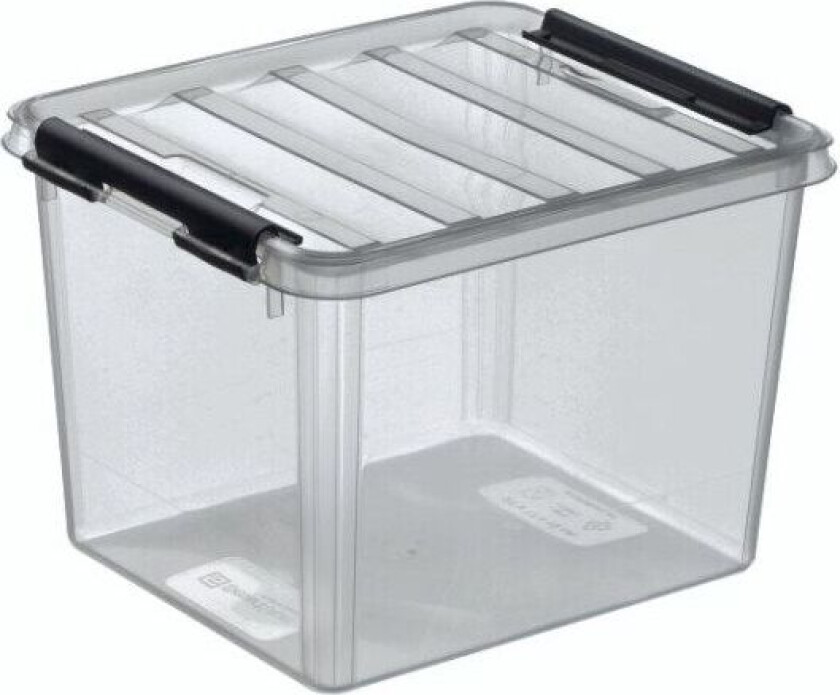 Plastkasse SmartStore Classic 3 3l m/låg 21x17x15cm