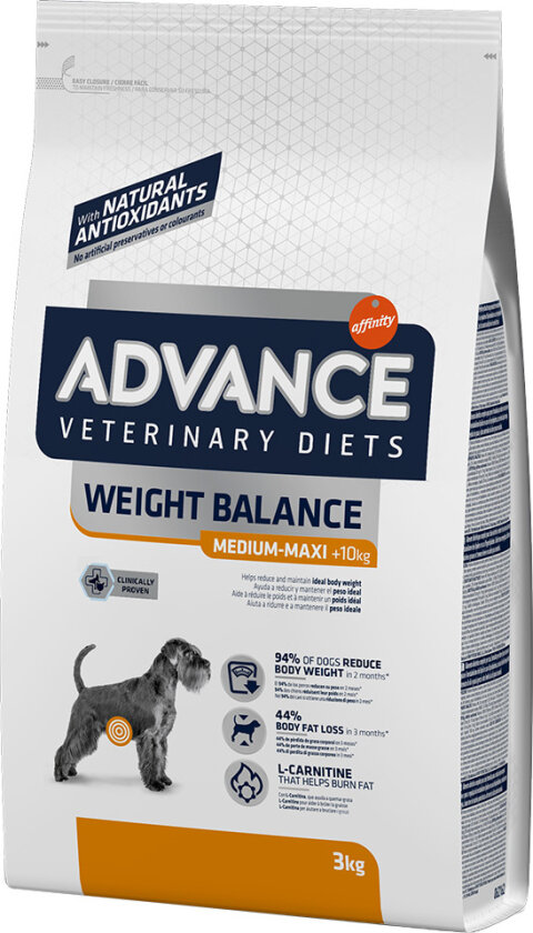 Advance Veterinary Diets Weight Balance Medium/Maxi - 3 kg