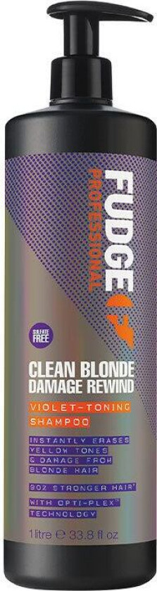 Clean Blonde Damage Rewind Violet Toning Shampoo 1000ml