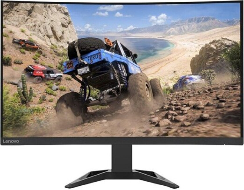 32" Lenovo G32qc-30 - LED monitor - curved - QHD - 32" - 1 ms - Skjerm