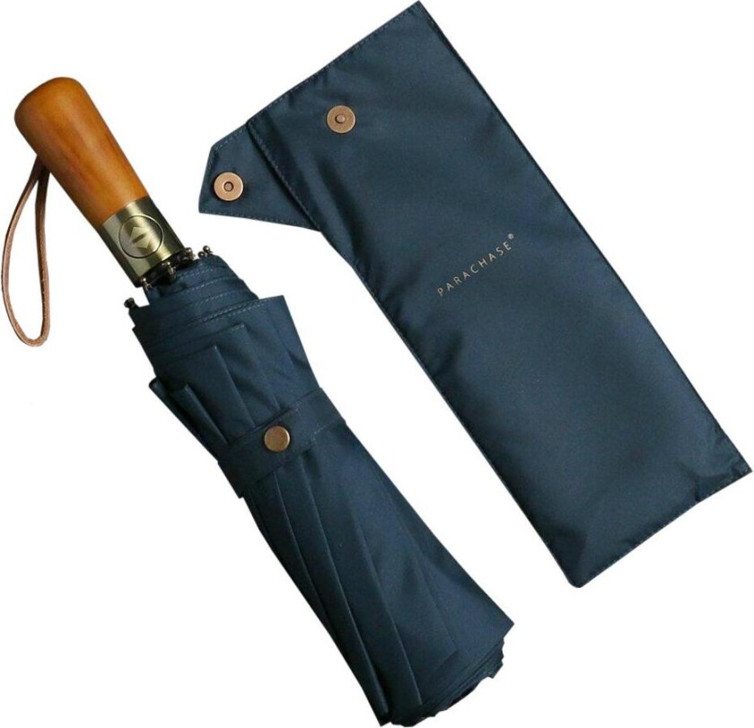 Paraply, Kompakt - 115 cm - Blå