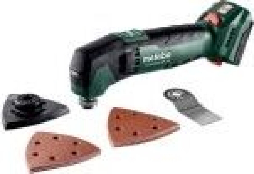 METABO 12 VOLT MULTITOOL MT 12 SOLO, UDEN BATTERI OG LADER - Uten batteri og opplader