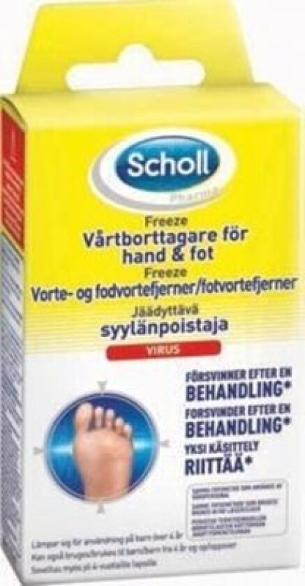 Freeze Vortefjerner, 80 ml