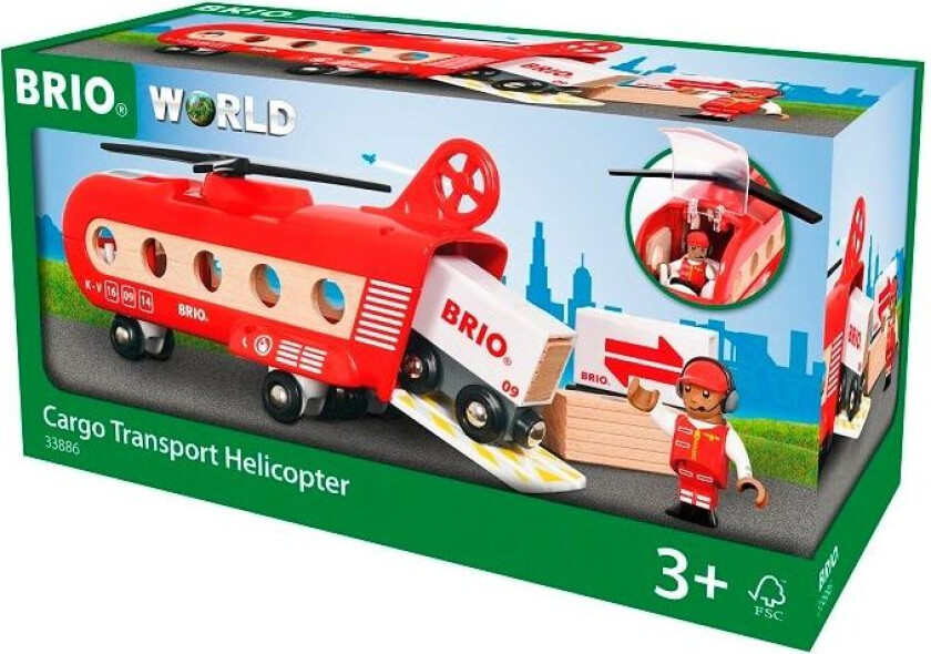 World Lekebil 33886 - Transport Helikopter