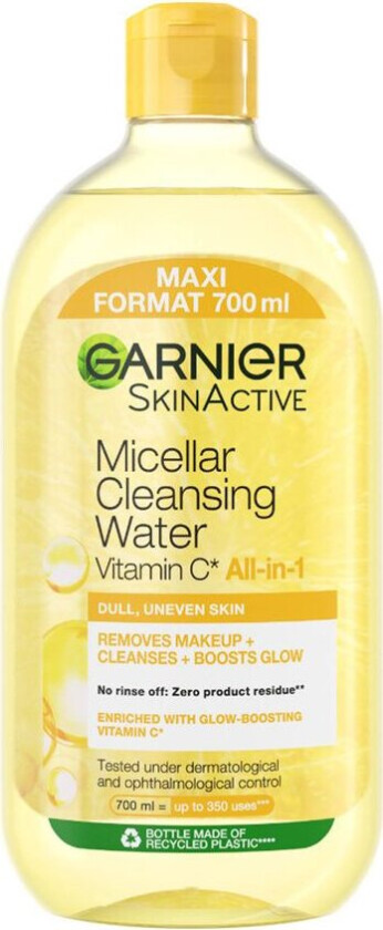 Garnier SkinActive Micellar Vitamin C* Cleansing Water 700ml