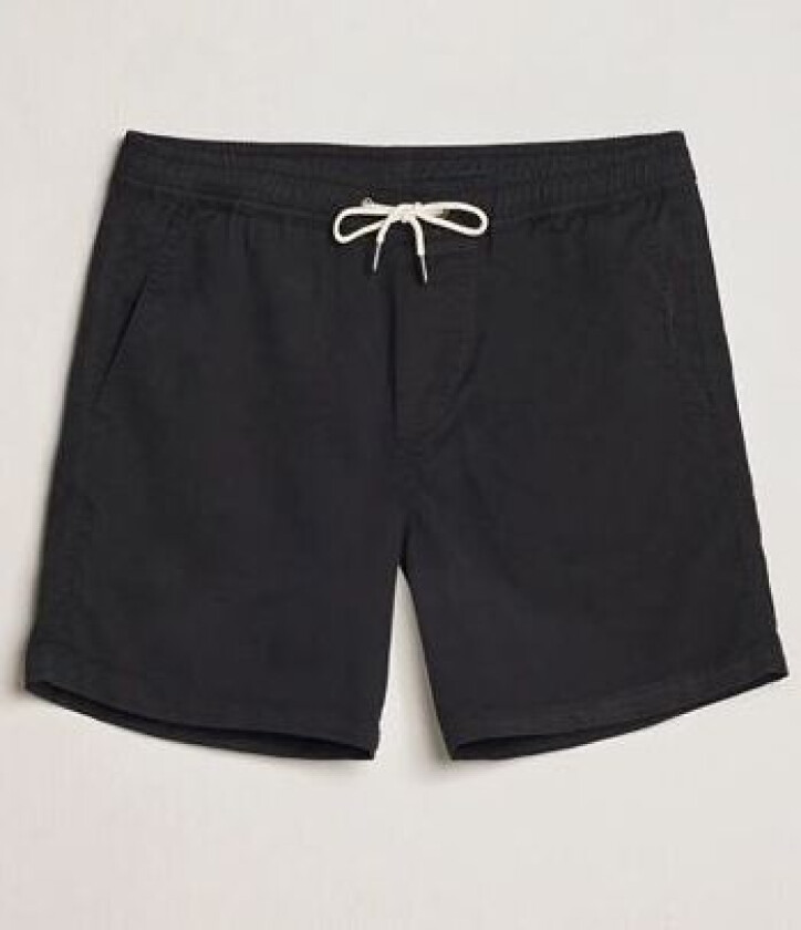 Gregor Tencel Drawstring Shorts Black