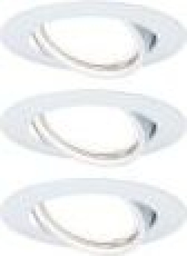 934.22, GU10, 3 ampuller, LED, 15 W, 350 lm, Hvit