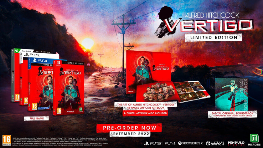 Alfred Hitchcock Vertigo (Limited)