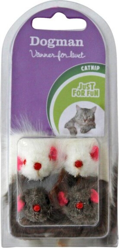 Dogman Play & Hunt med Kattmynte 4stk