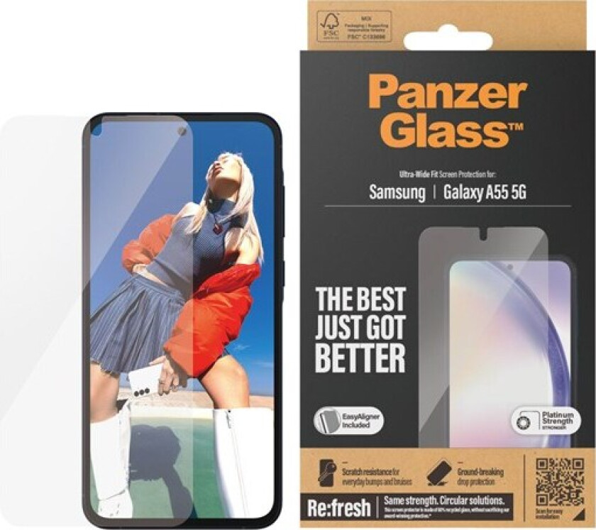 Panzerglass Ultra-wide Fit Samsung Galaxy A55