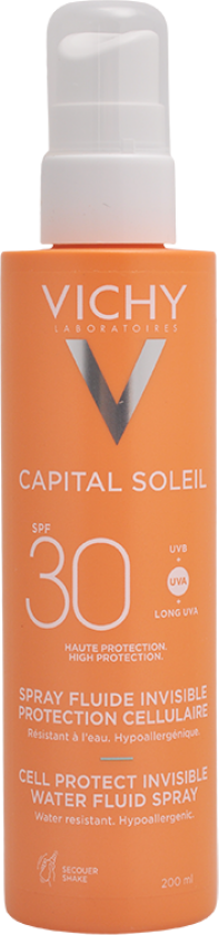 Capital Soleil Cell Protect Water Fluid Spray SPF30, 200 ml