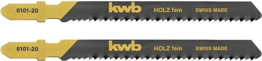 Bilde av Kwb HCS stikksagblad 100/75 x 2,5 mm tre 2 stk.