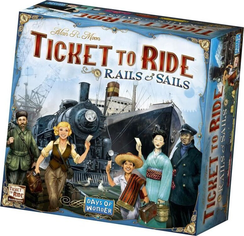 Spill Ticket To Ride Rails And Sails Sc