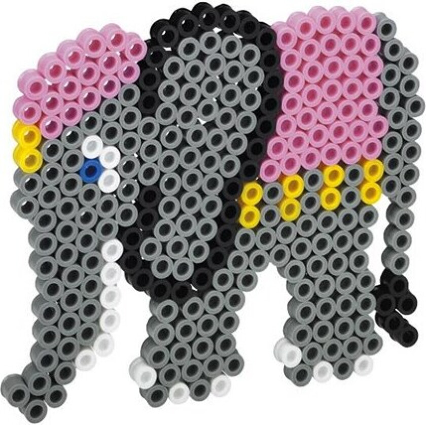 Maxi Perleplate 8201 Elefant Transparent - 1 stk