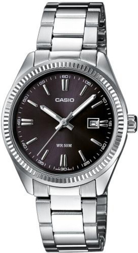 Classic LTP-1302PD-1A1VEG - Kvarts - Sølv - Dameklokker - Rustfritt stål - ledd m/pin - Mineral
