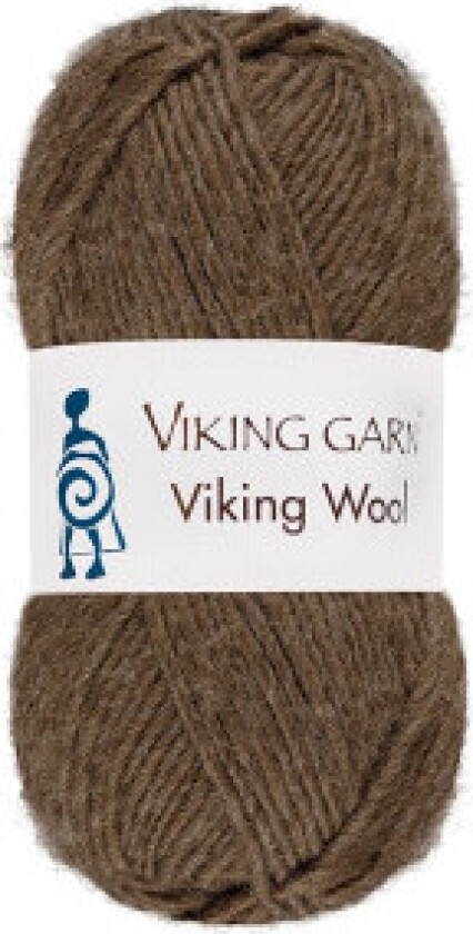 Viking Garn Ull Brun 508