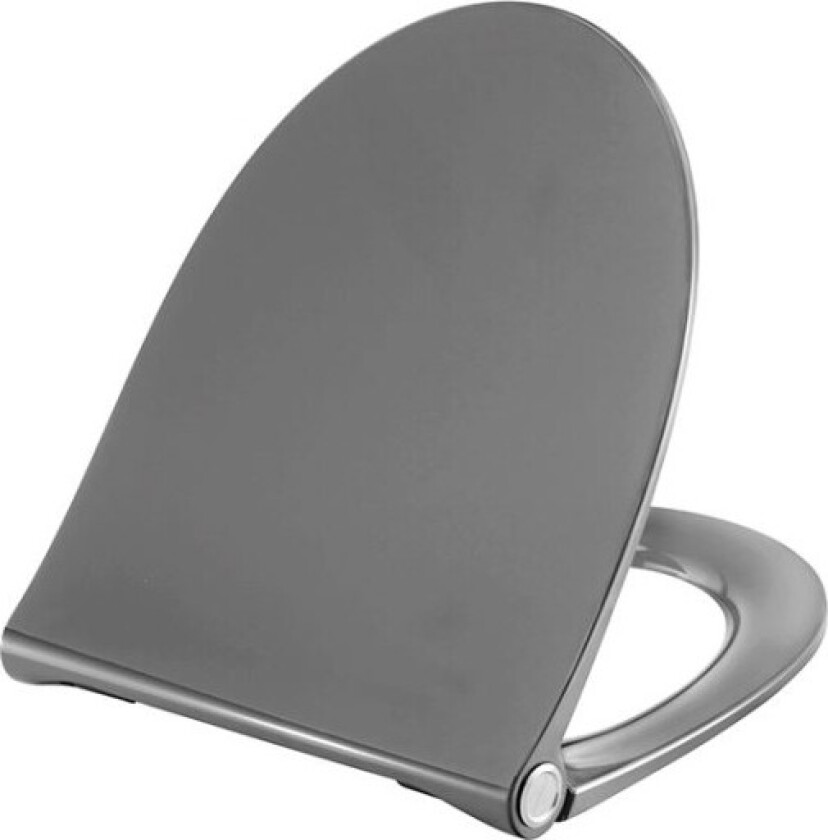 Sway Norden toalettsete, soft close, avtagbar, antracit