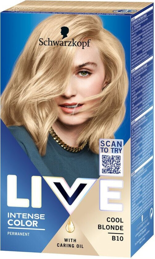 LIVE Intense Color B10 Cool Blonde