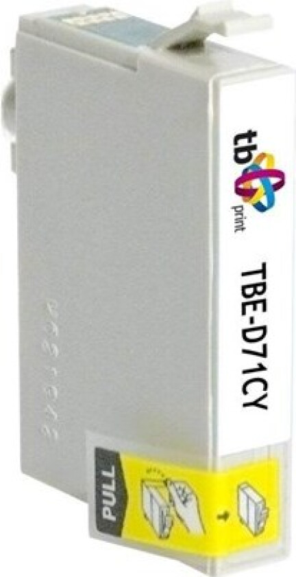 Bilde av TBE-D71CY - Blekkpatron Blå