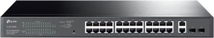 TL-SG1428PE 28-Port Gigabit Easy Smart Switch with 24-Port PoE+