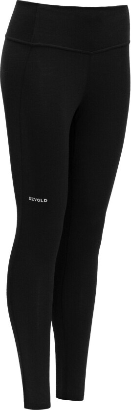 Running Merino Tights Dame Caviar L