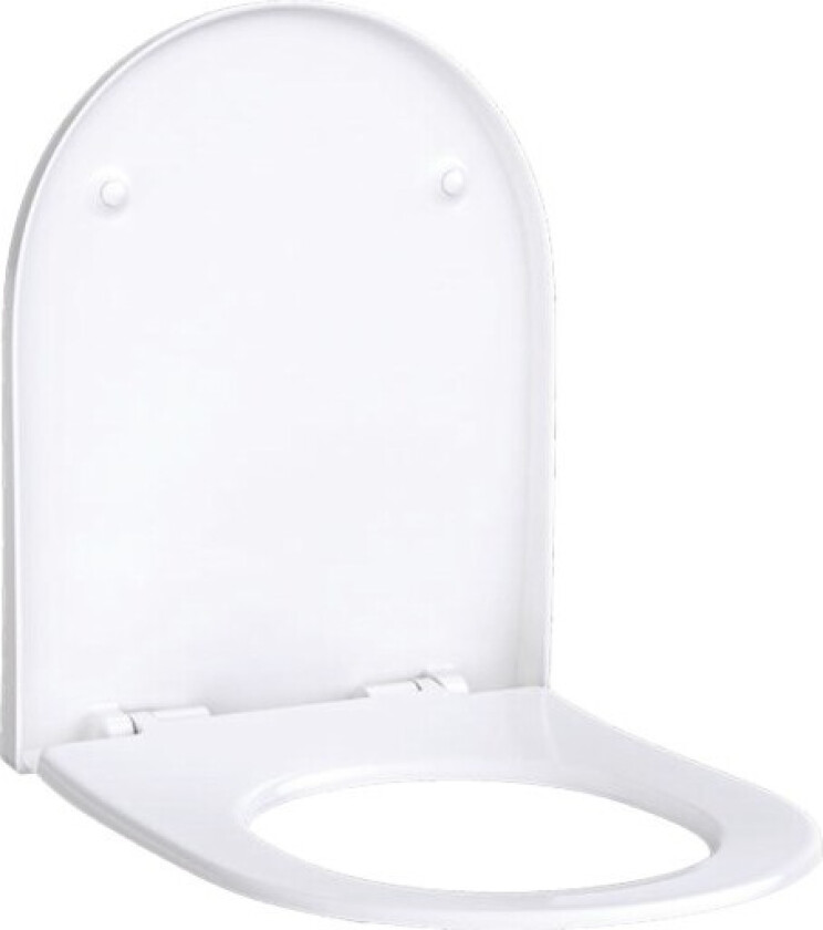Acanto toalettsete, soft close, avtagbar, hvit