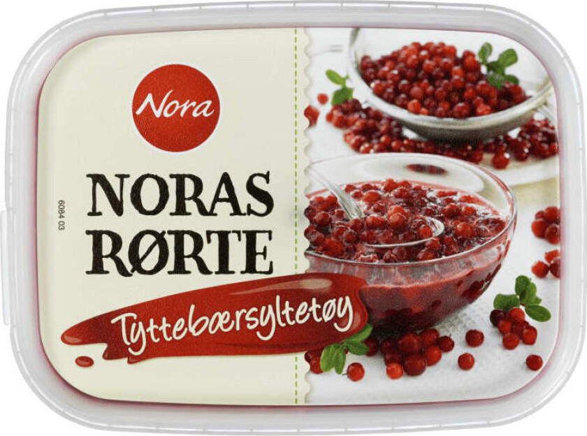 Tyttebærsyltetøy Rørte 280g