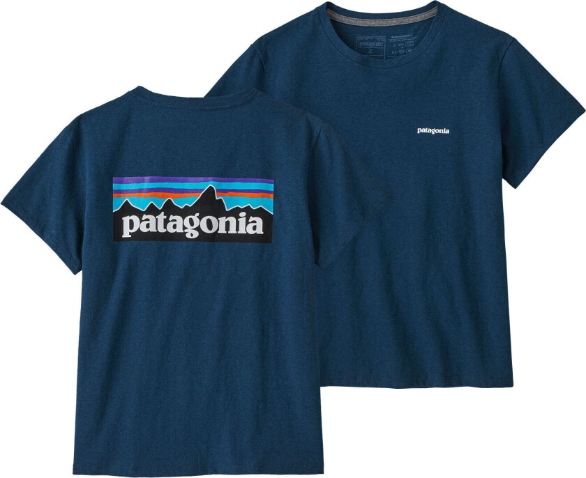 P-6 Logo Responsibili-Tee Dame Tidepool Blue S