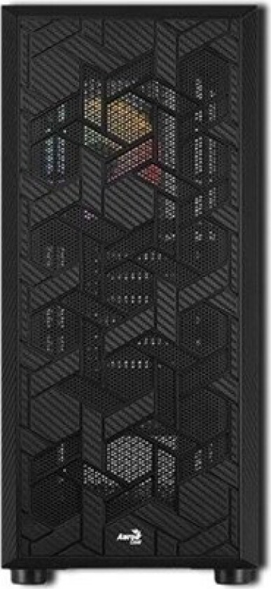 Hive FRGB - Tempered Glass Edition - MDT - ATX - Kabinett - Miditower - Svart
