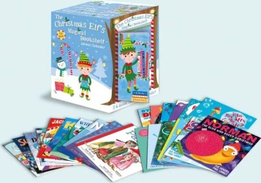 The Christmas Elf's Magical Bookshelf Advent Calendar av Various