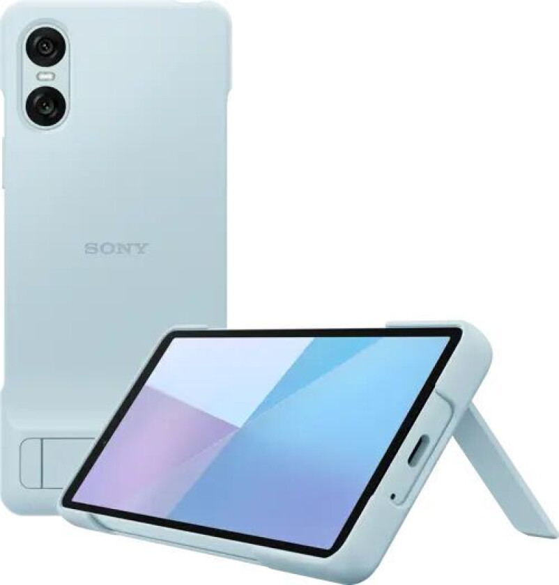 Xperia 10 VI bakdeksel (blå)