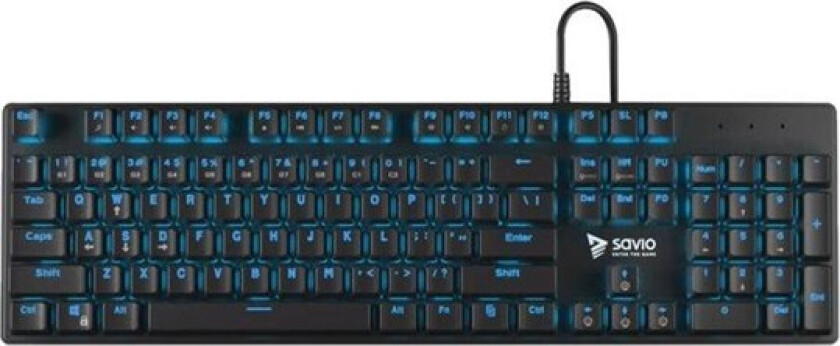 Tempest RX FULL - keyboard - Tastatur - Svart