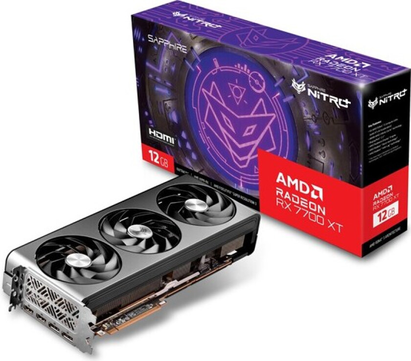 Bilde av Sapphire Radeon RX 7700 XT Gaming OC NITRO+