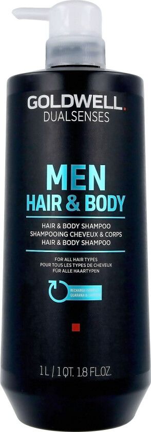 Dualsenses Men Hair & Body Shampoo 1000ml