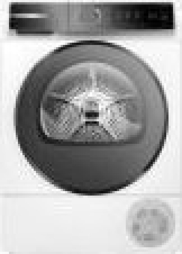 Serie 8 WQB245B40, Frittstående, Frontmatet, Varme pumpe, Hvit, 112 l, LED