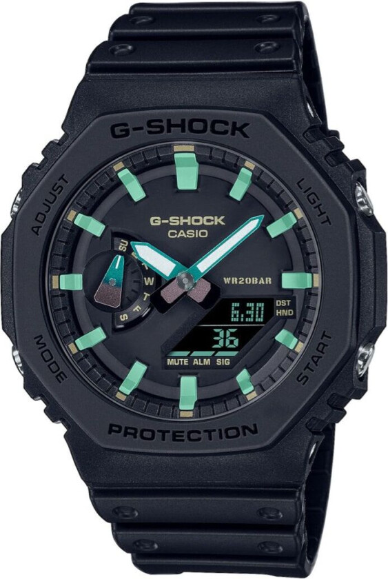 G-Shock Ga-2100rc-1aer Black Black male