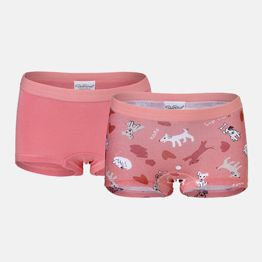 Cotton Boxer Kids Girl Light Pink 98-104 2pk