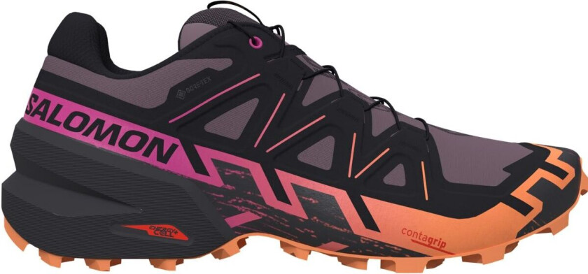 Speedcross 6 Gore-tex Moonscape / Black / Bird Of Paradise UK 4 / EU 36 2/3