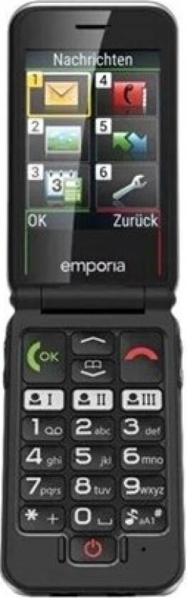 JOY-LTE black - 4G feature phone - 128 MB - GSM
